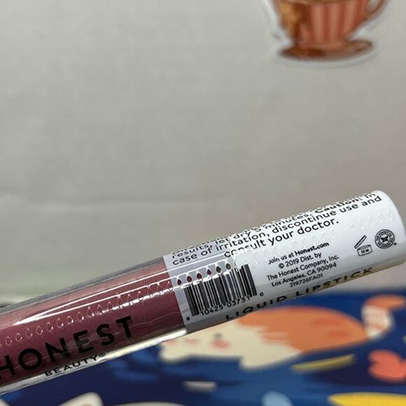 Honest Beauty Liquid Lipstick Forever Pink Sealed - Picture 6 of 10